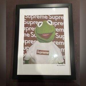 Supreme Kermit Art Print